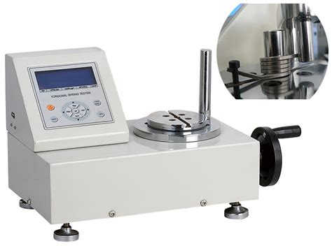 digital torsion spring tester|small spring compression tester.